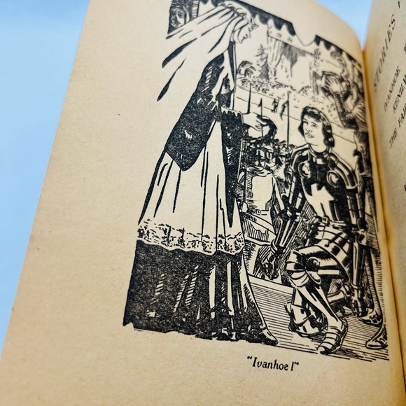 Stories From Scott Boys’ And Girls’ Fiction Vintage Paperback (1948) Ivanhoe - Picture 5 of 8